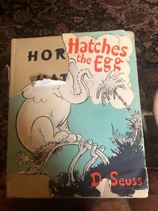 Horton Hatches the Egg Dr. Seuss 1940 hardcover early printing - Picture 1 of 8