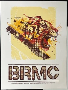 BRMC (Black Rebel Motorcycle Club) Boston 2013 by BC Print Media 1st edition - Picture 1 of 1