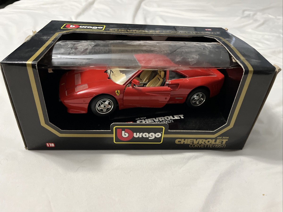 【激レア】CHEVROLET CORVETTE1957☆1:18 Burago Chevrolet Corvette 1957 for sale | eBay