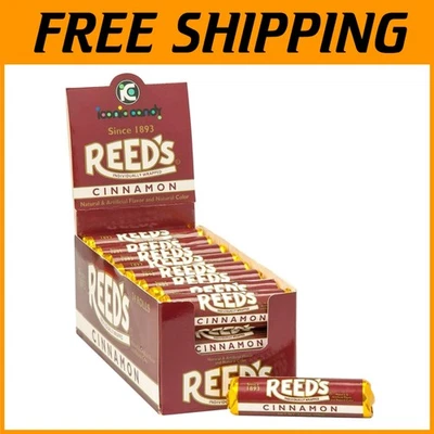 Reed's Cinnamon Hard Candy | 24 Individually Wrapped Pieces - Image 1 of 4