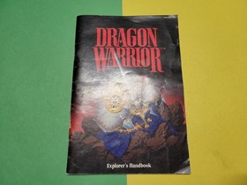 Dragon Warrior Explorer's Handbook Nintendo NES Manual 