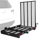 Silver Spring Folding Scooter/Wheelchair Carrier w/Ramp & Hitch Mount (Open Box)