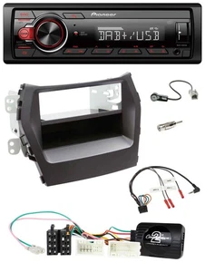 Pioneer MP3 1DIN DAB USB Lenkrad Autoradio für Hyundai Santa Fe ab 2012 schwarz - Bild 1 von 12