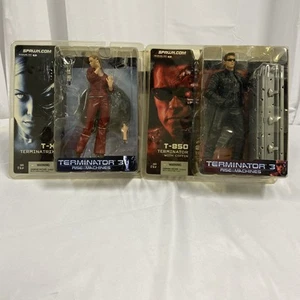 Mcfarlane Toys Sealed Terminator 3 T-x , T-850 Set Of 2 NIB - Picture 1 of 4
