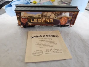 Coche de caja Bachmann / Hawthorne Village On30 John Wayne Legend como - Imagen 1 de 9