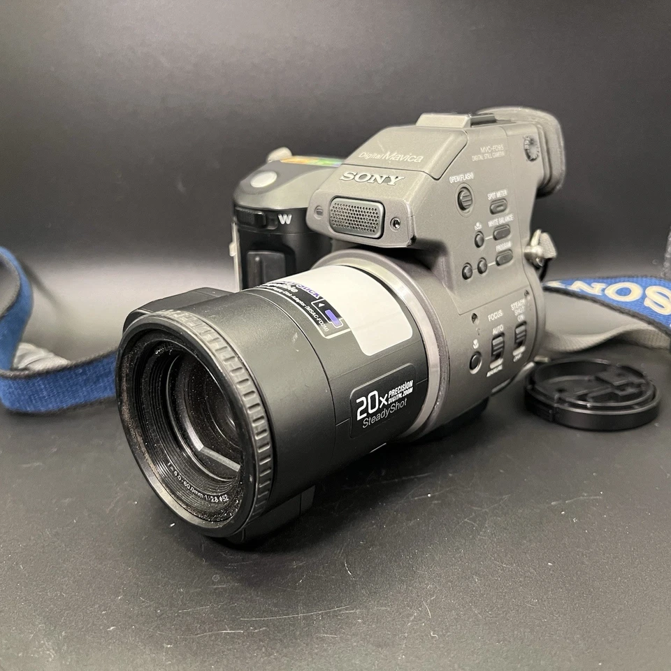 Sony Mavica Digital Camera MVC-FD95 2MP Floppy Disk 10x Zoom BATTERY TESTED READ - Image 1 of 4