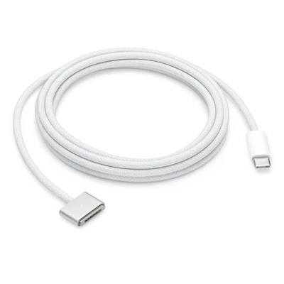 Apple - USB-C to MagSafe 3 Cable ( 2m ) - A2363 - MLYV3AM/A - Silver - Image 1 of 3