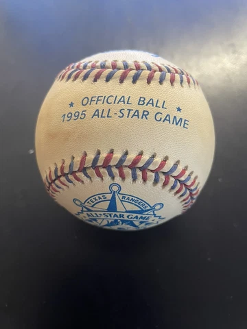 1995 All Star Game Official MLB Rawlings Baseball Texas Rangers - Sealed in Box Cover