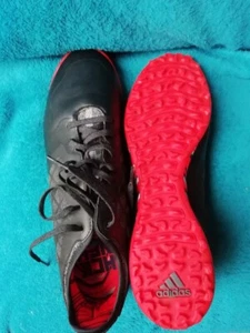 ADIDAS Mens Women FOOTBALL BOOTS Black SIZE 12UK - Picture 1 of 4
