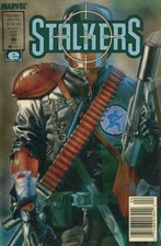 Stalkers #1 April 1990 Marvel Newsstand Comic Book (NM)