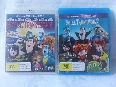 Hotel Transylvania 1 and 2 Bluray 2012 Region B - image 1 of 4
