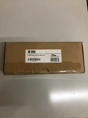 MIDDLE ATLANTIC Products M-20A 4" MPR 20A Duplex Module - Image 1 of 3