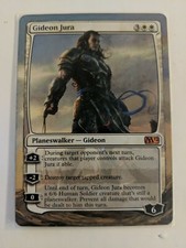 ALTERED - Gideon Jura (M12) MTG NM