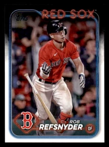 2024 Topps #415 Rob Refsnyder Boston Red Sox - Picture 1 of 2