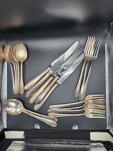 Gorham Silverware Invitation (Silverplate, 1940) 21 Pcs Set Preowned - Picture 1 of 8
