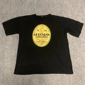 Guiness T Shirt Mens XXL Graphic Tee Short Sleeve Pullover Breathable - Zdjęcie 1 z 9