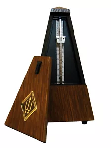 Wittner Wood Key Wound Metronome Mahogany Finish 801m New-Free Extended Warranty - Picture 1 of 3