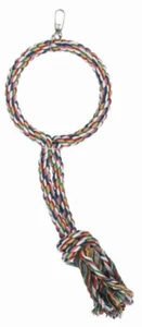 Spielschaukel für Sittiche Schauckel Käfigzubehör 100 % Baumwolle  45 cm J5 - Bild 1 von 1