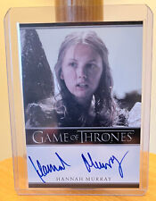 Game Of Thrones Autograph Card: Hannah Murray (Gilly) Season 5