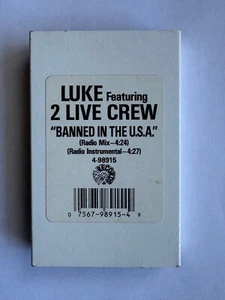 Banned in the U.S.A. cassette tape single - Luke featuring 2 Live Crew - 1990 - Picture 1 of 5