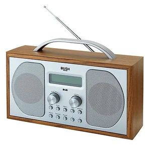 Radio DAB portátil de madera Bush con pantalla LCD 1507 BT 7362325 - Imagen 1 de 1