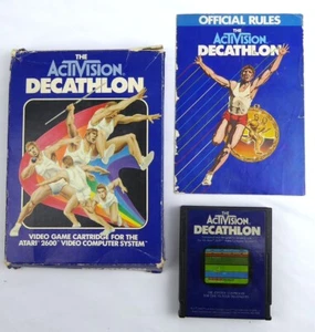 Atari 2600 gioco in confezione originale -- DECATHLON (Activision) - VCS - Foto 1 di 5