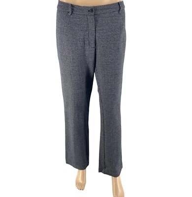 Pantalones chinos de algodón pata de gallo gris para mujer GANT talla EU 42 UK 16 US 12 Foto 1 de 4