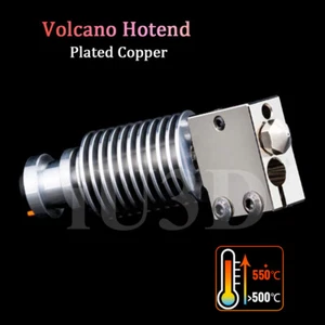 iU3D V6 Volcano All Metal Plated Copper Hotend für Volcano Hotend, Prusa i3 MK3 - Bild 1 von 8