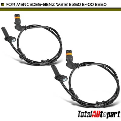 2x Sensor de velocidad de rueda ABS para Mercedes-Benz E350 E400 E550 delantero izquierdo y derecho lado Foto 1 de 4