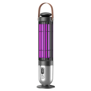 Household Mosquito Racket Light-Controlled Wall-Mounted Bug Zapper for Outdoor - Picture 1 of 14