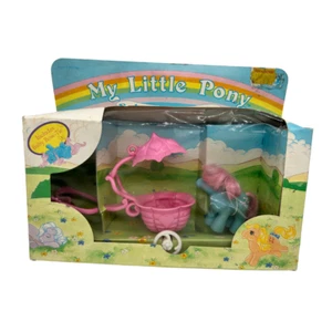 Cochecito de bebé My Little Pony G1 con caja e insertos - Imagen 1 de 18