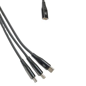 Magnetic MagSafe 2 Connector 3-in-1 Lightning Micro-USB USB-C Adapter MacBook - Picture 1 of 3