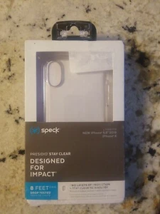Speck Presidio Stay Clear Case für iPhone X & iPhone Xs - Klar - Bild 1 von 1