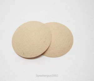 Pair of 1 1/4" Dome Paper Speaker Dust Caps -- Speaker Parts - Picture 1 of 2