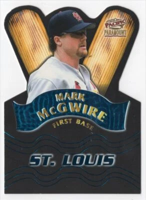 1998 Pacific Paramount Team Checklists MARK MCGWIRE - Image 1 of 2