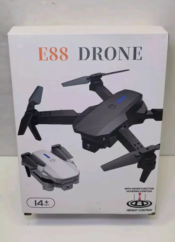 E88 Wifi Pro Drone  Quadcopter  W/ Extra Battery - New - Image 1 of 4