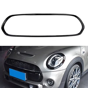 Cubierta de borde envolvente de rejilla delantera negra brillante para MINI Cooper S F55 F56 F57 JCW - Imagen 1 de 6
