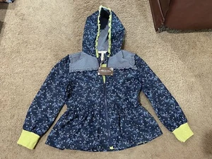 Matilda Jane Enchanted Garden Wildflower Bouquet Blue Floral Jacket Girls Sz 10 - Picture 1 of 9
