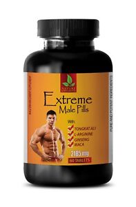 energy booster - EXTREME MALE PILLS 2185mg - ginseng tablets - 1 Bottle