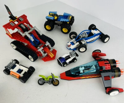 Lego Technic 6580 Land Jet 8229 Tread Tracker Incomplete vehicles 8216 Lot - Image 1 of 4