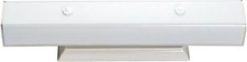 Nuvo Lighting 77/088 Four Light 24 Vanity With White U Channel Glass Shade I