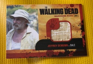 Walking Dead Wardrobe Relic M10 Jeffrey Demunn Dale Horvath Season 1 2011