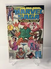 Marvel Saga #1  W/Wraparound Cover 1st Collectors Item Issue 1st Print 1985