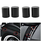 4 PCS Black Metal Docking Hardware Point Covers For Harley Touring Street Glide