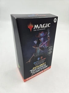 Magic MTG - Outlaws of Thunder Junction - Quick Draw Commander Deck SEALED - Zdjęcie 1 z 2
