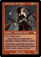 1x  Jeska, Warrior Adept Judgment card MTG Magic the Gathering