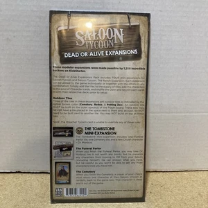 Expansión Dead or Alive para SALOON TYCOON de Van Ryder Games NUEVO - Imagen 1 de 4