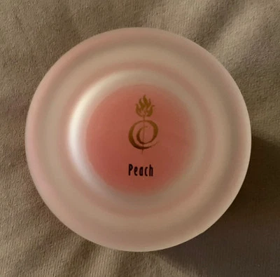 Vela tarro de melocotón Illuminations 100 horas tiempo de combustión 13 OZ caja abierta sin quemar Foto 1 de 4