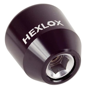 Premium Black 3/8" Hexlox Hexnut Axle Nut for Alfine, Nexus, Rohloff, & - Picture 1 of 1