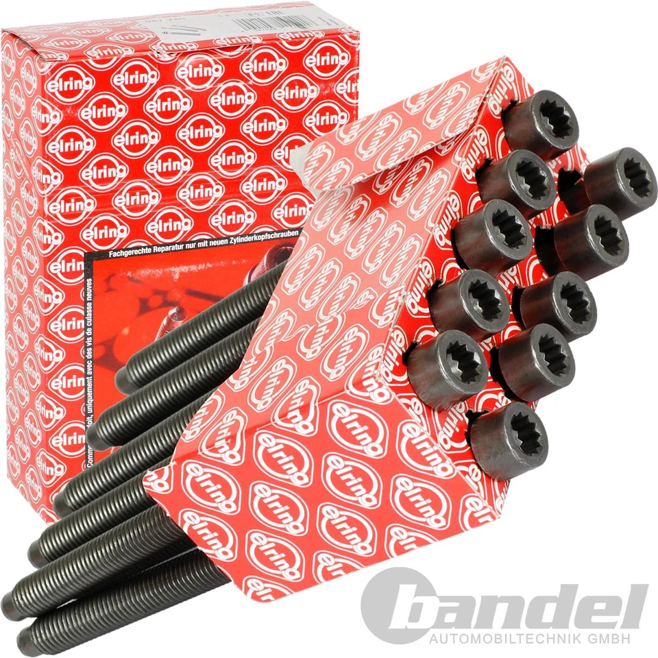 ELRING Juego de Tornillo de Culata para 2.0i/2.2i Opel Astra Omega Vectra Zafira - Imagen 1 de 2